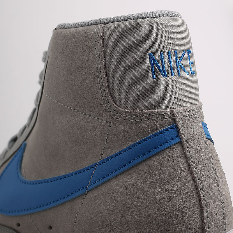 мужские серые кроссовки Nike Blazer Mid `77 NRG EMB CV8927-001 - цена, описание, фото 8